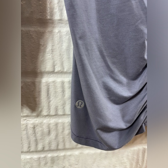 Lululemon Deep Stretch Long Sleeve Cinch Lilac Stone 6 - Picture 4 of 4